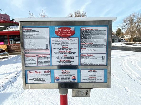 R-B Drive In: 932 Helena Ave, Helena, MT 59601